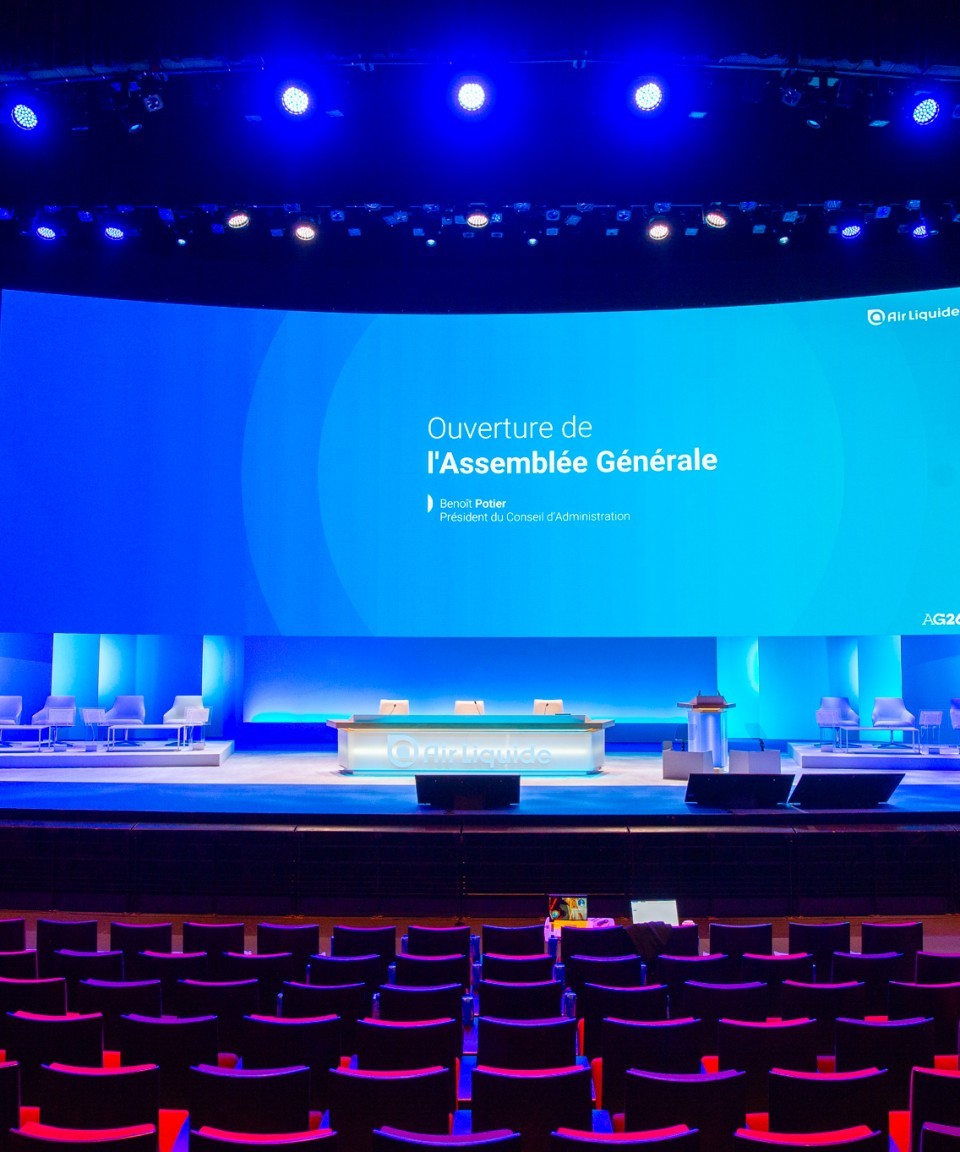 assemblée générale Air Liquide - événement Creative spirit