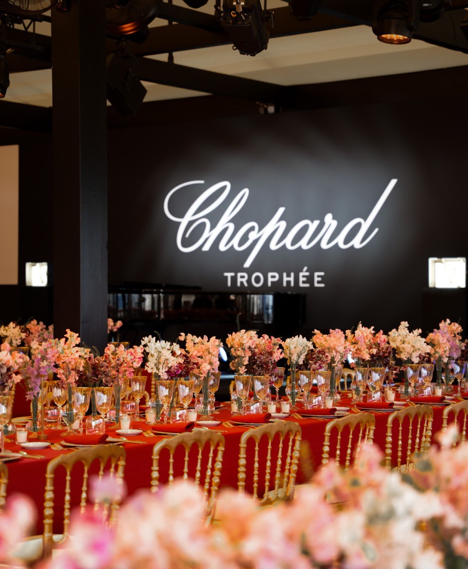Dîner de gala Chopard plage du Carlton – Festival de Cannes 2026 – Creative Spirit